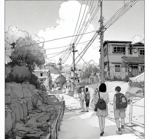 《雾锁学园》漫画封面